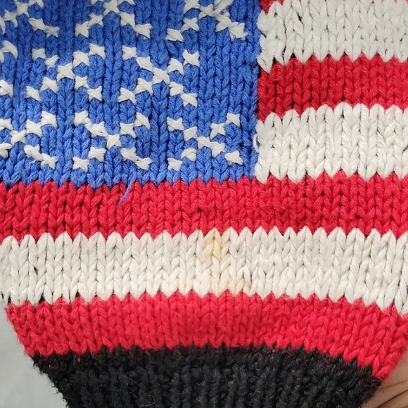 Vintage 90 Eagles Eye Teacher Ameeican  Cardigan Sweater  Size S - Picture 7 of 10